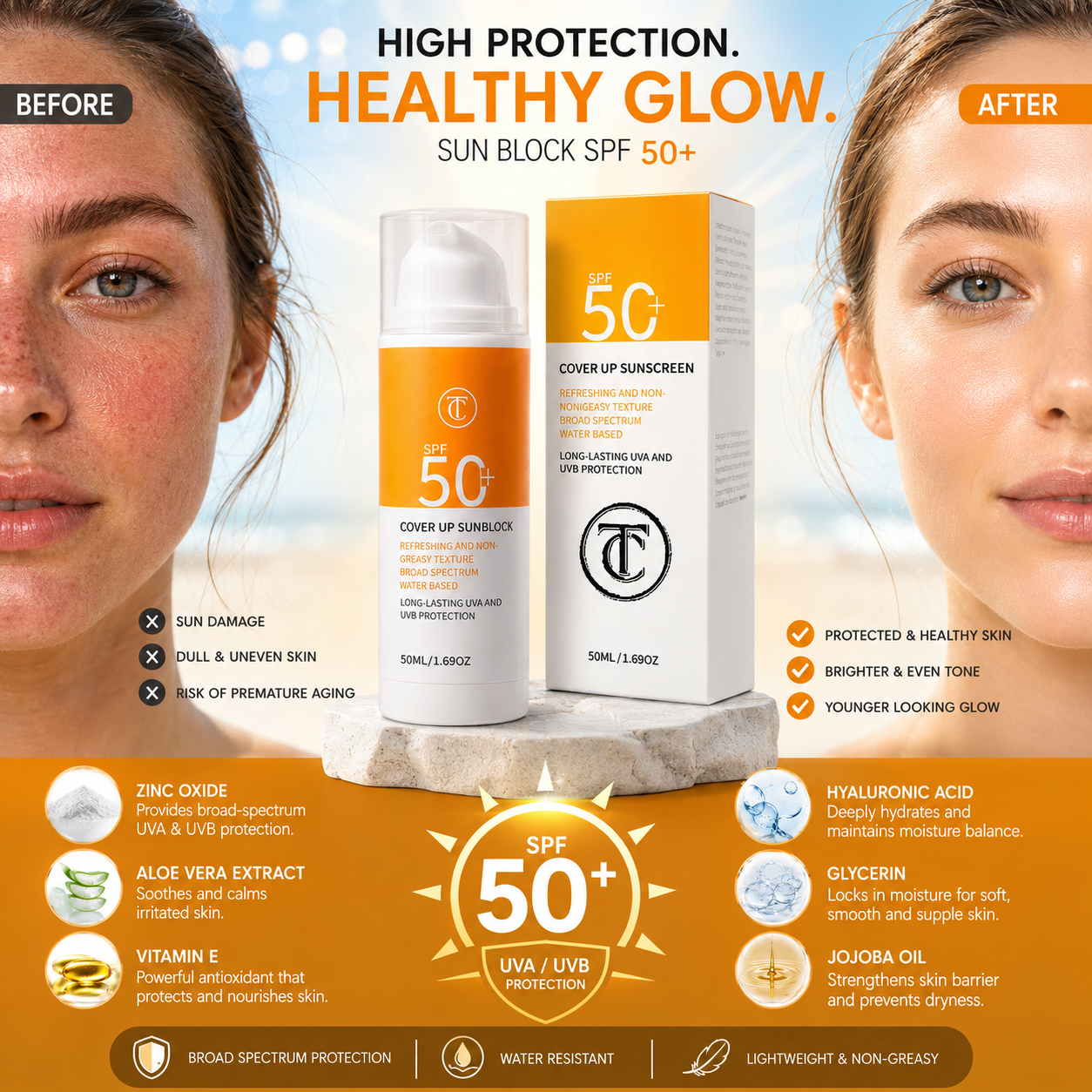 Sun Block SPF 50