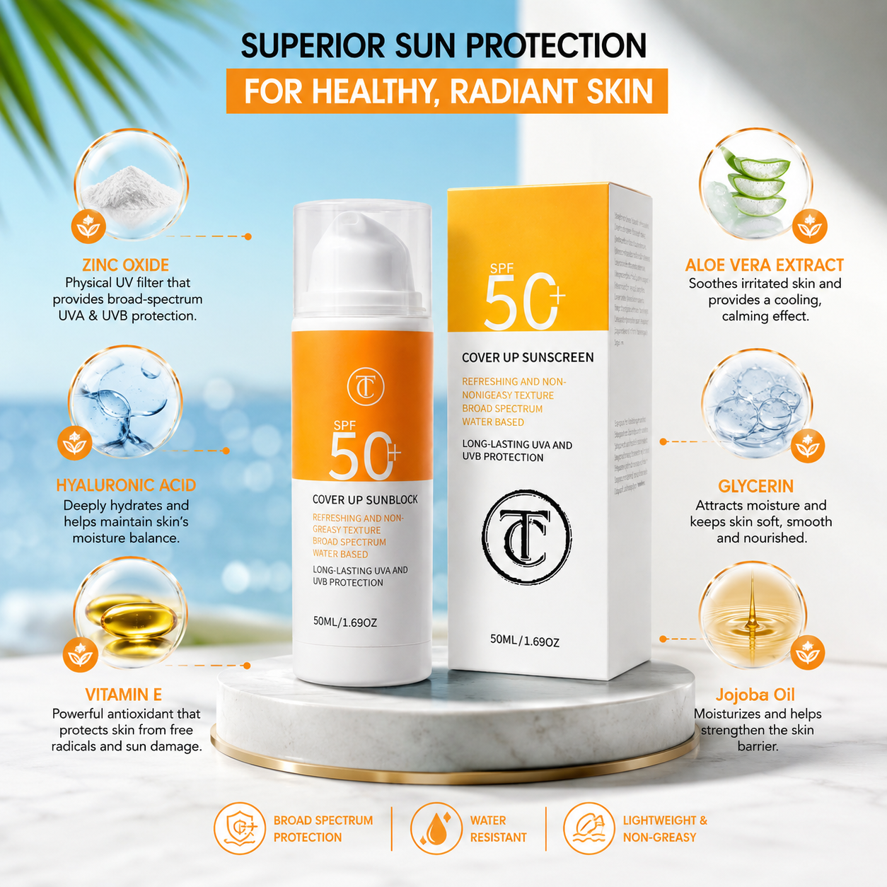 Sun Block SPF 50