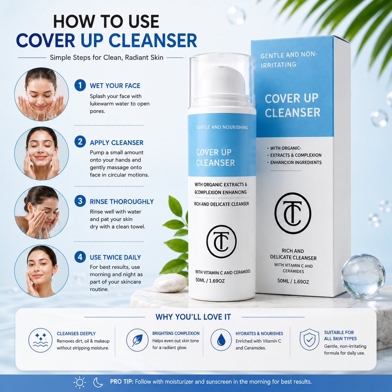 Cover up Cleanser